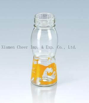 Enobarvni tisk stekla 385ml steklenico soka (YL385-JA00261)