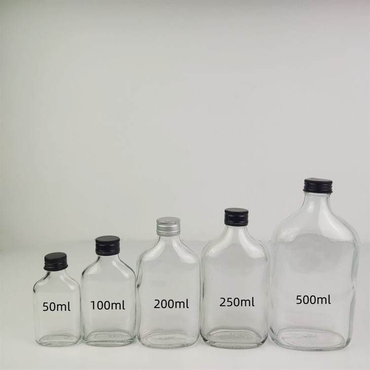 Prazna steklenica 50 ml 100 ml 200 ml 250 ml 500 ml steklenica