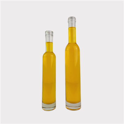 375 ml visoka prozorna steklenica za ledeno vino